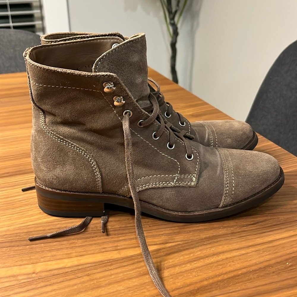 Thursday Boot Company Captain Boots Taupe size 8